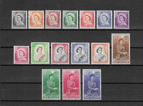 NEW ZEALAND 1953/59 SG 723/36 MINT £120