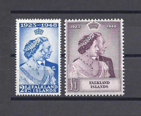 FALKLAND ISLANDS 1948 SG 166/67 MNH Cat £92