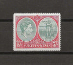 ST KITTS & NEVIS 1938/50 SG 77bd MNH Cat £350. CERT