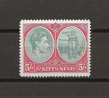 ST KITTS & NEVIS 1938/50 SG 77bd MNH Cat £350. CERT