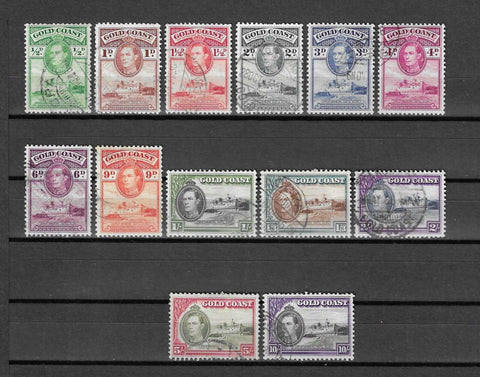 GOLD COAST 1938/48 SG 120a/32 USED Cat £70