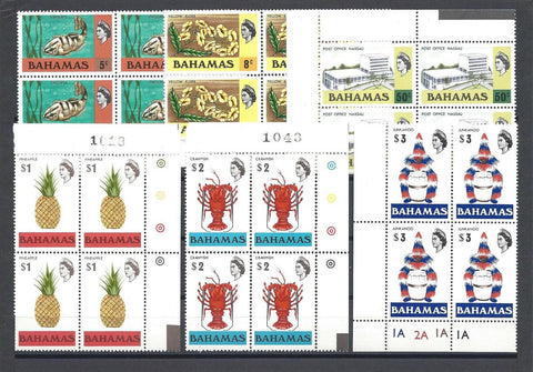 BAHAMAS 1972/73 SG 395/400 MNH Cat £