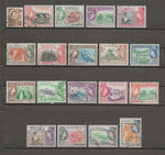 DOMINICA 1954/62 SG 140/58 USED Cat £60