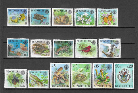 SEYCHELLES 1977/84 SG 404a/19a MNH Cat £14