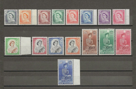 NEW ZEALAND 1953/59 SG 723/36 MNH Cat £120