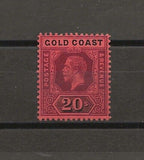 GOLD COAST 1913/21 SG 84 MINT Cat £180