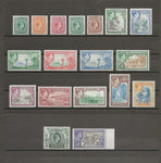 JAMAICA 1938/52 SG 121/33a MNH Cat £150