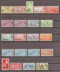 BERMUDA 1953/62 SG 135/50 LMM Cat £151