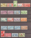 BERMUDA 1953/62 SG 135/50 LMM Cat £151