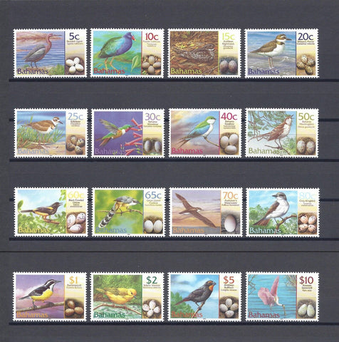 BAHAMAS 2001 SG 1249/64 MNH Cat £65