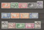 CAYMAN ISLANDS 1938/48 SG 115/26a USED Cat £45