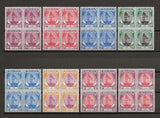 MALAYA/SELANGOR 1949/55 SG 90/110 MNH Cat £440