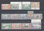 NIGERIA 1953/58 SG 69/80 MNH Cat £90