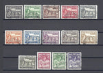 TURKS & CAICOS ISLANDS 1938/45 SG 194/205 USED Cat £65