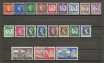 MOROCCO AGENCIES/TANGIER 1957 SG 323/42 USED Cat £48