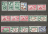 FIJI 1938/55 SG 249/66b MINT Cat £425