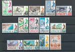 GIBRALTAR 1960/62 SG 160/73 USED Cat £60