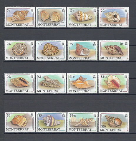 MONTSERRAT 1988 SG 757/72 MNH Cat £25