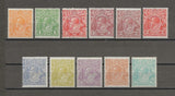 AUSTRALIA 1926/30 SG 94/104 MINT Cat £300