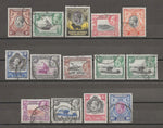 KENYA, UGANDA & TANGANYIKA 1935/37 SG 110/22 USED Cat £180