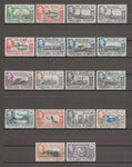 FALKLAND ISLANDS 1938/50 SG 146/63 USED Cat £250