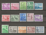 MAURITIUS 1950 SG 276/90 USED Cat £90