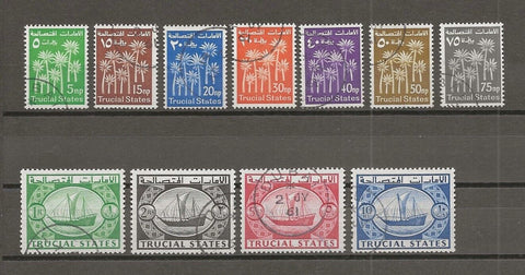 TRUCIAL STATES 1961 SG 1/11 USED Cat £90