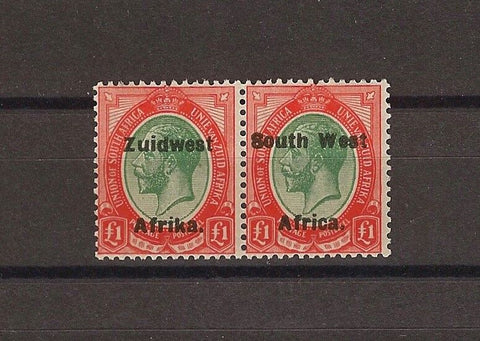 SOUTH WEST AFRICA 1923/6 SG 40MLH Cat £300