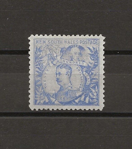 AUSTRALIA/NEW SOUTH WALES 1890 SG 264cb MINT Cat £375