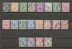 MALAYA/PERAK 1950/56 SG 128/48 USED Cat £55