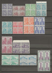 INDIA 1949 SG 309/24 & 323b MNH Cat £2460