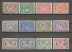 CAYMAN ISLANDS 1932 SG 84/95 USED Cat £750