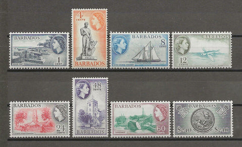 BARBADOS 1964/5 SG 312/19 MNH Cat £19