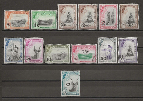 TRINIDAD & TOBAGO 1935/37 SG 230/8 USED Cat £55