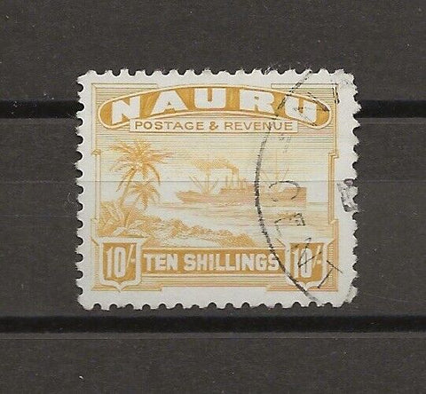 NAURU 1924/28 SG 39b USED Cat £120