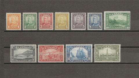 CANADA 1928/9 SG 275/85 MNH Cat £375