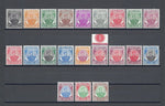 MALAYA/JOHORE 1949/55 SG 133/47 MNH Cat £160