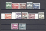 ANTIGUA 1938/51 SG 98/109 MNH Cat £130