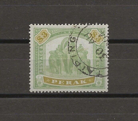 MALAYA/PERAK 1895/99 SG 78 USED Cat £550