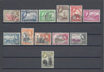 GOLD COAST 1952/54 SG 153/64 USED Cat £25