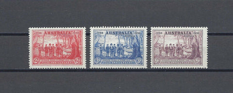 AUSTRALIA 1937 SG 193/5 MNH Cat £40