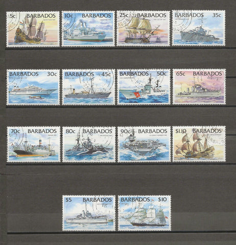 BARBADOS 1994/98 SG 1029a/42a USED Cat £35