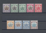 BERMUDA 1906/10 SG 34/42 MINT Cat £180