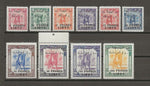 LIBYA 1952 SG 166/75 MNH Cat £375