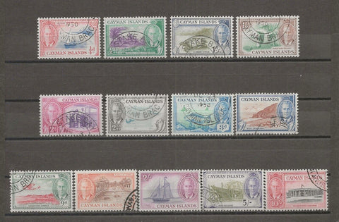 CAYMAN ISLANDS 1950 SG 135/47 USED Cat £65