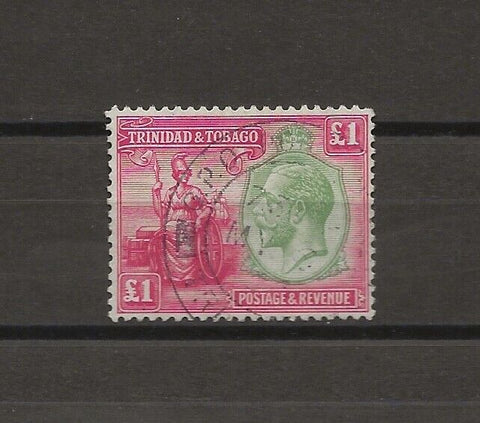 TRINIDAD & TOBAGO 1922/28 SG 229 USED Cat £275