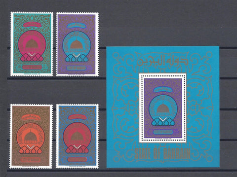 BAHRAIN 1980 SG 266/9, MS270 MNH Cat £26