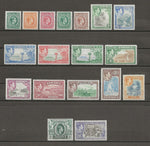 JAMAICA 1938/52 SG 121/33a MNH Cat £150