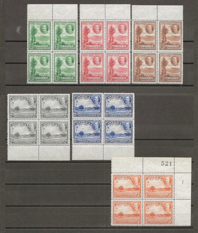 ANTIGUA 1932 SG 81/87 MNH Cat £163