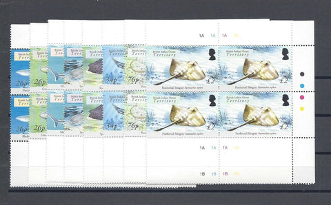 BRITISH INDIAN OCEAN TERRITORY 2005 SG 336/43 MNH Cat £64